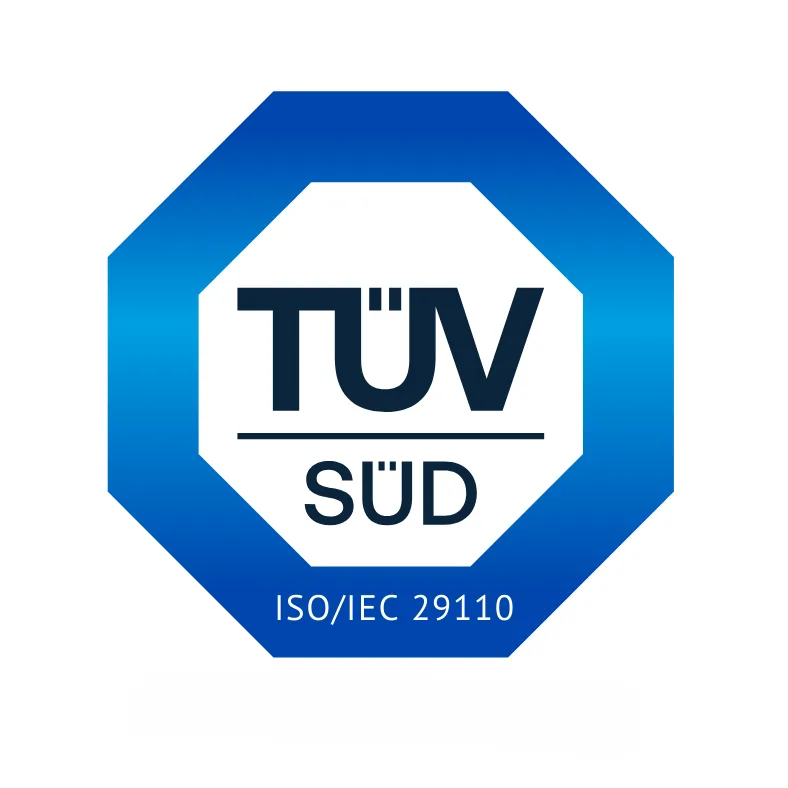 TÜV SÜD ISO/IEC 29110 certification